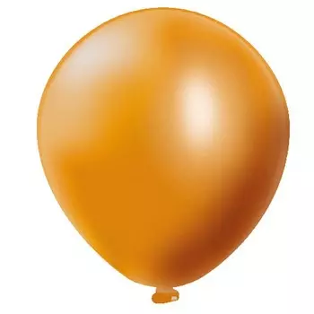 Шар латексный 36" золото, металлик, 1 шт.