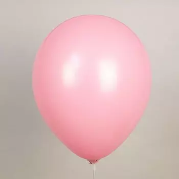 Шар латексный 5" розовый фламинго, пастель, набор 50 шт.
