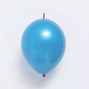 Шар латексный Линколун 6", стандарт, набор 100 шт., цвет светло-голубой