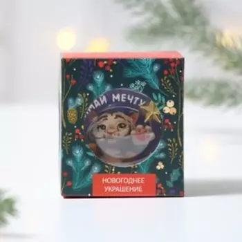 Шар ёлочный «Поймай мечту», 6 см