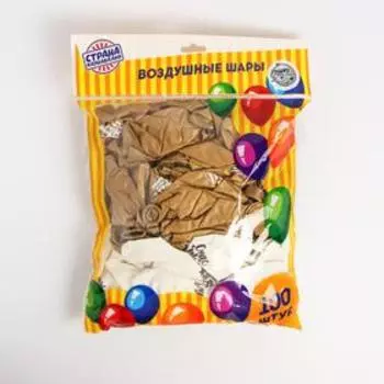 Шар воздушный 12" «Комплименты любимой», 1 ст., набор 100 шт