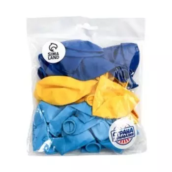 Воздушные шары латексные 12" «С днём рождения, сын», 25 шт.