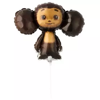 Воздушный шар фольгированный 16" «Чебурашка», фигура