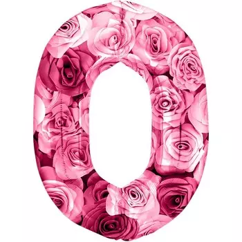 Шар воздушный фольгированный 34" «Цифра 0»