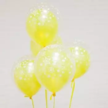 Шар воздушный в прозрачном шаре «Твой праздник», набор 10 шт.