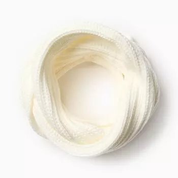 Шарф (хомут) детский, цвет молочный, размер 108х26 см