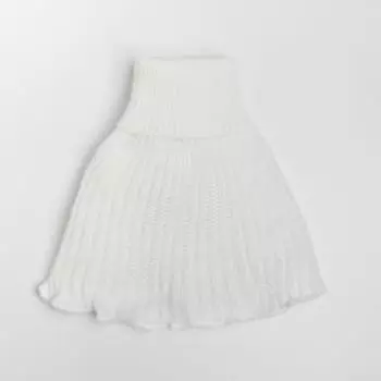 Шарф-манишка, цвет белый (1,5-3 года)