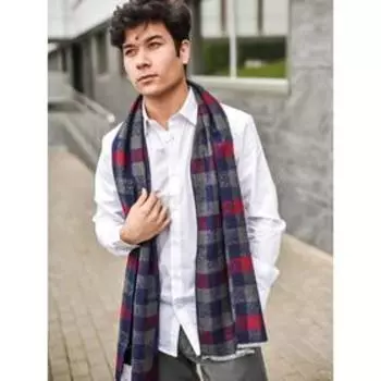 Шарф мужской, размер 45х180 см, цвет мультиколор