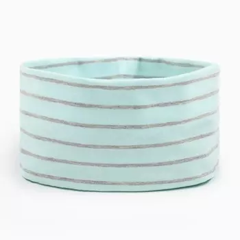 Шарф (снуд) для девочки, цвет мятный, размер 29х23