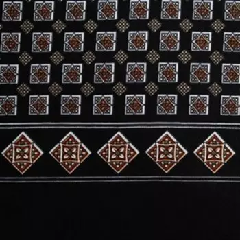 Шарф текстильный мужской, цвет синий, размер 29х127