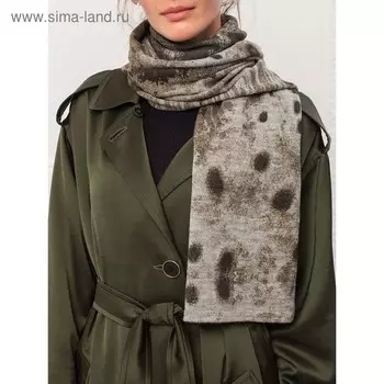 Шарф женский 38×210 см, хаки