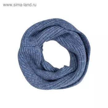 Шарф женский 38×50 см, голубой