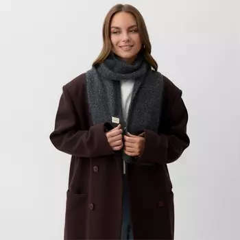 Шарф женский MIST, серый 16*160±5 см