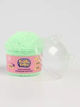 Шариковый пластилин Crazy Clay, с фигурной крышкой котик FM049