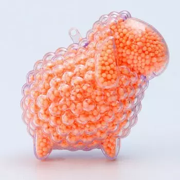 Шариковый пластилин «Овечка», МИКС