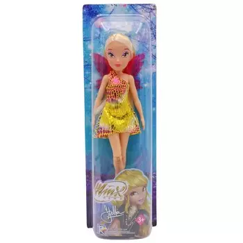 Шарнирная кукла Winx Club «Стелла», с крыльями, 24 см