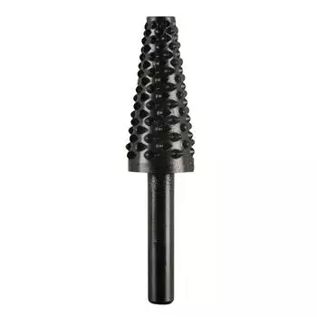 Шарошка коническая по дереву KWB, 15x35 мм, хвостовик d=6 мм, углеродистая сталь