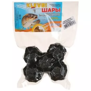 Шары зимние в вакууме с сушеным гаммарусом, 500 гр