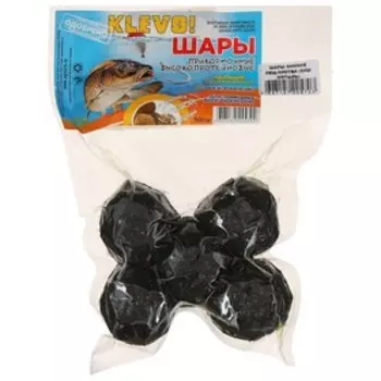 Шары зимние в вакууме с сушеным мотылем, 500 гр