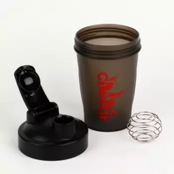 Шейкер «Мастер К» CrossFit, спортивный с пружиной, 400 мл