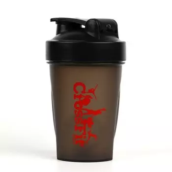 Шейкер «Мастер К» CrossFit, спортивный с пружиной, 400 мл