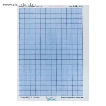 Схема на водорастворимом флизелине