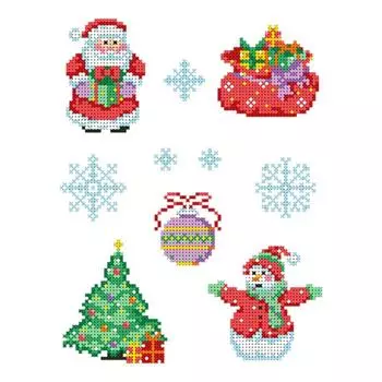 Схема на водорастворимом флизелине