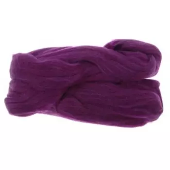 Шерсть для валяния 100% полутонкая шерсть 50 гр (182 слива)