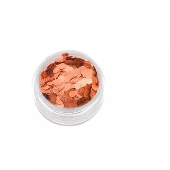 Шестигранники POLE «Кошачий глаз», №1 рыжие