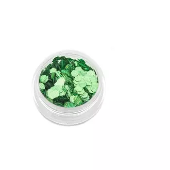 Шестигранники POLE «Кошачий глаз», №1 зелёные