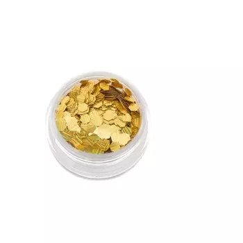 Шестигранники POLE «Кошачий глаз», №1 золото