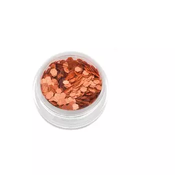 Шестигранники POLE «Кошачий глаз», №2 рыжие