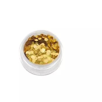 Шестигранники POLE «Кошачий глаз», №2 золото