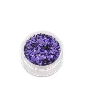 Шестигранники POLE «Кошачий глаз», №4 фиолетовые