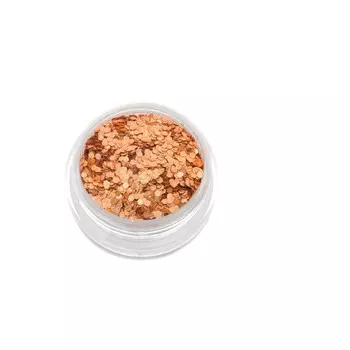 Шестигранники POLE «Кошачий глаз», №4 оранжевые