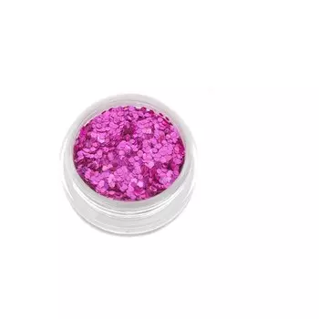 Шестигранники POLE «Кошачий глаз», №4 розовые