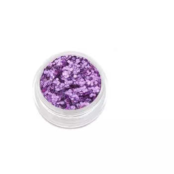 Шестигранники POLE «Кошачий глаз», №4 сиреневые