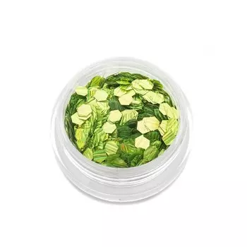 Шестигранники TNL «Кошачий глаз», №1 салатовый