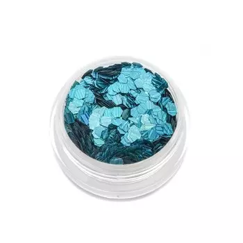 Шестигранники TNL «Кошачий глаз», №2 бирюзовый