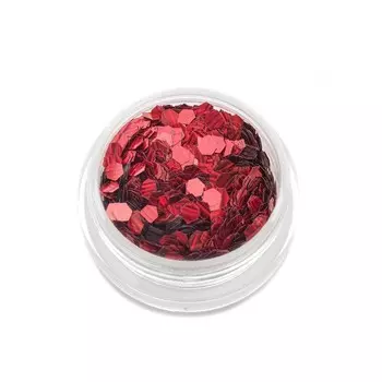 Шестигранники TNL «Кошачий глаз», №2 красный