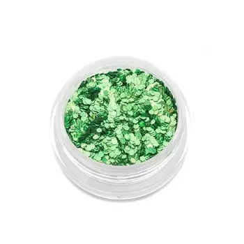 Шестигранники TNL «Кошачий глаз», №4 зелёный