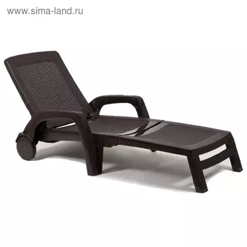 Шезлонг Miami Nebraska, цвет венге