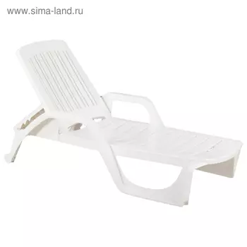 Шезлонг Nilo Nebraska, цвет белый