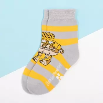 Щенячий патруль. Носки детские PAW PATROL "Крепыш"18-20 см, 7-9 лет, 80% хл.,17% п/а, 3% эл.