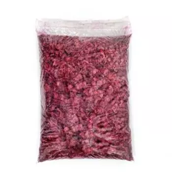 Щепа декоративная, бордовая, 20 л