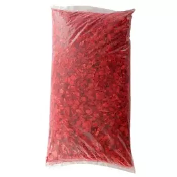 Щепа декоративная, 60 л, красная
