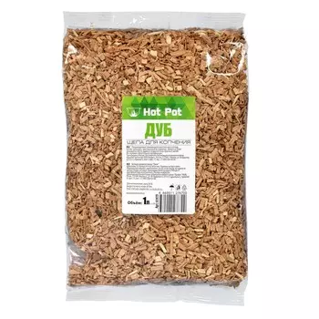 Щепа для копчения "Дуб", 1л/260 г