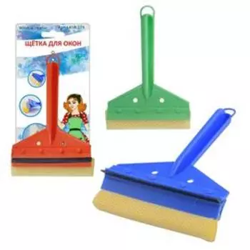 Щетка для окон 15х24 см, МИКС