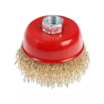 Щетка металлическая для УШМ ЛОМ, «чашка», М14, 75 мм