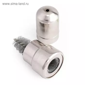 Щетка очистки клемм АКБ Autoprofi, металл